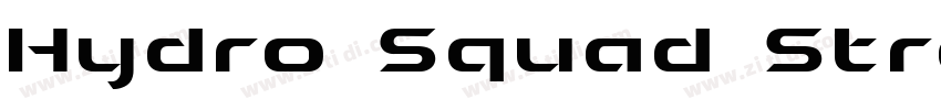 Hydro Squad Straigh字体转换